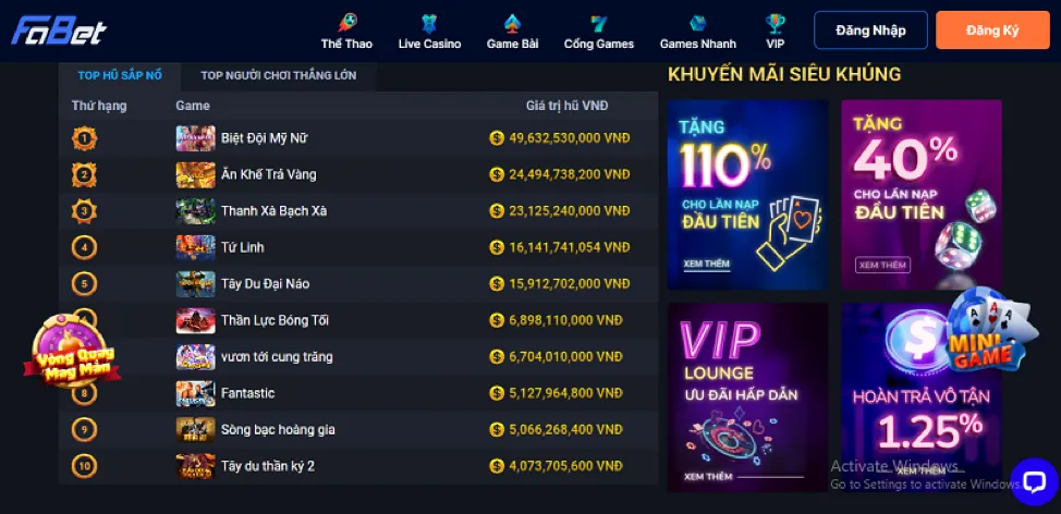 Các chương trình khuyến mãi hấp dẫn cho đá gà tại 8day8 nhà cái